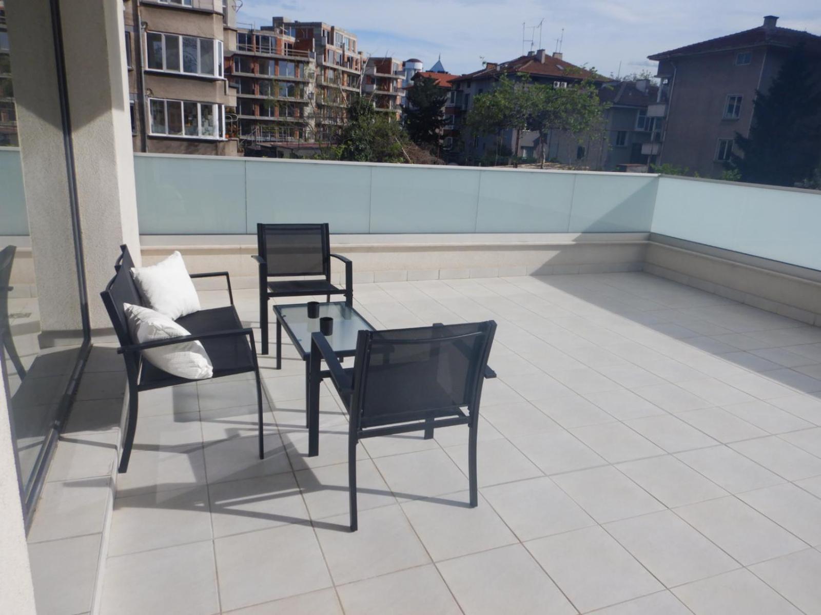 Ferienwohnung Sunshine Terrace Plowdiw Exterior foto